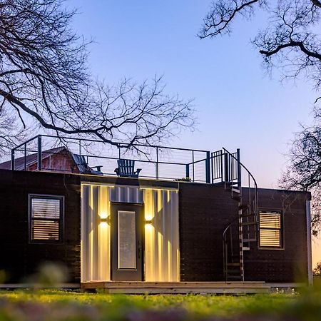 Hot Tub! The Blue Ridge Luxury Container Home Bellmead Exterior photo